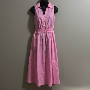 J. Crew Factory Pink Sleeveless Dress